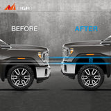 Nilight 2.5 Inch Front Leveling Lift Kit for 2007 2008 2009 2010 2011 2012 2013 2014 2015 2016 2017 2018 2019 2020 2021 2022 2023 Chevy Silverado 1500/GMC Sierra 1500, view 6