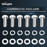 Nilight 2.5inch Leveling Lift Kit for 2019 2020 2021 2022 Ford Ranger 2WD 4WD Front Raise Suspension Strut Spacers, view 2
