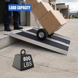 Nilight 2 Feet Portable Wheelchair Ramp with Quick-Lock Non-Skid Aluminum | Handicap Ramps with Handle Folding Threshold Ramp for Home Steps, Stairs, Doorways, Scooter, Porch, Cart 800LBS Capacity, view 5