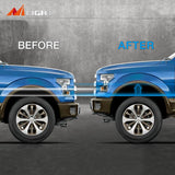 Nilight 2 Inch Front Leveling Lift Kit for 2004 2005 2006 2007 2008 2009 2010 2011 2012 2013 2014 2015 2016 2017 2018 2019 2020 2021 2022 2023 Ford F150 Suspension Level Kit, view 6