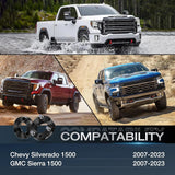 Nilight 2 Inch Front Leveling Lift Kit for 2007 2008 2009 2010 2011 2012 2013 2014 2015 2016 2017 2018 2019 2020 2021 2022 2023 Chevy Silverado 1500/GMC Sierra 1500, view 5