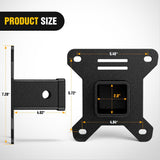 Nilight 2 Inch Rear Bumper Tow Trailer Hitch Receiver Kit Compatible for UTV ATV 2014-2026 Polaris RZR XP1000 XP 4 1000, view 2