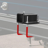 Nilight 2 Inch RV Bumper Hitch Receiver with Hitch Pin Fits 4-4.5 Inch Beam, 200Lbs Tongue Weight Capacity Adapter, Travel Trailer Rear Bumper, Fit for Camper Bike Racks Cargo Carrier Car, view 2