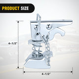2 Inch Trailer Coupler Repair Kit with Chain 3500 lb Capacity | Fit for Nilight Straight Trailer Coupler 2 Inch 2.5 Inch 3 Inch Channels, view 2