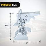 2 Inch Trailer Coupler Repair Kit with Chain 5000 lb Capacity Fit for Nilight Straight Trailer Coupler 3 Inch Channels, view 2