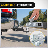 2 Inch Trailer Coupler Repair Kit with Chain 5000 lb Capacity Fit for Nilight Straight Trailer Coupler 3 Inch Channels, view 6