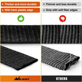 Nilight 2 Inch x 38 Inch Axle Tie Down Straps with D-Rings & Protective Sleeves | 11,127 LBS Break Strength for Car Haulers Engine Hoists Trucks Trailers and UTVs 4 Pack Black, view 5