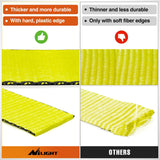 Nilight 2 Inch x 38 Inch Axle Tie Down Straps with D-Rings & Protective Sleeves | 11,127 LBS Break Strength for Car Haulers Engine Hoists Trucks Trailers and UTVs 4 Pack Yellow, view 5