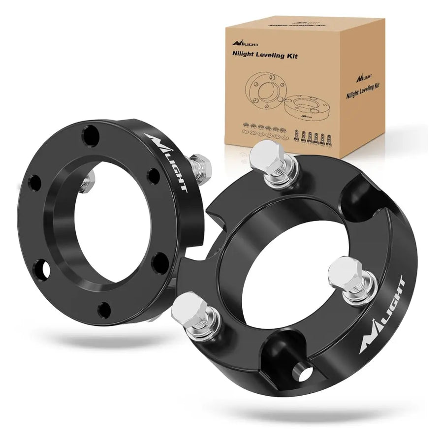 Nilight 2 Inch Leveling Lift Kits for 2005 2006 2007 2008 2009 2010 2011 2012 2013 2014 2015 2016 2017 2018 2019 2020 2021 2022 2023 Toyota Tacoma/2003-2023 4Runner/2007-2015 FJ Cruiser 2WD 4WD 2004-2023
