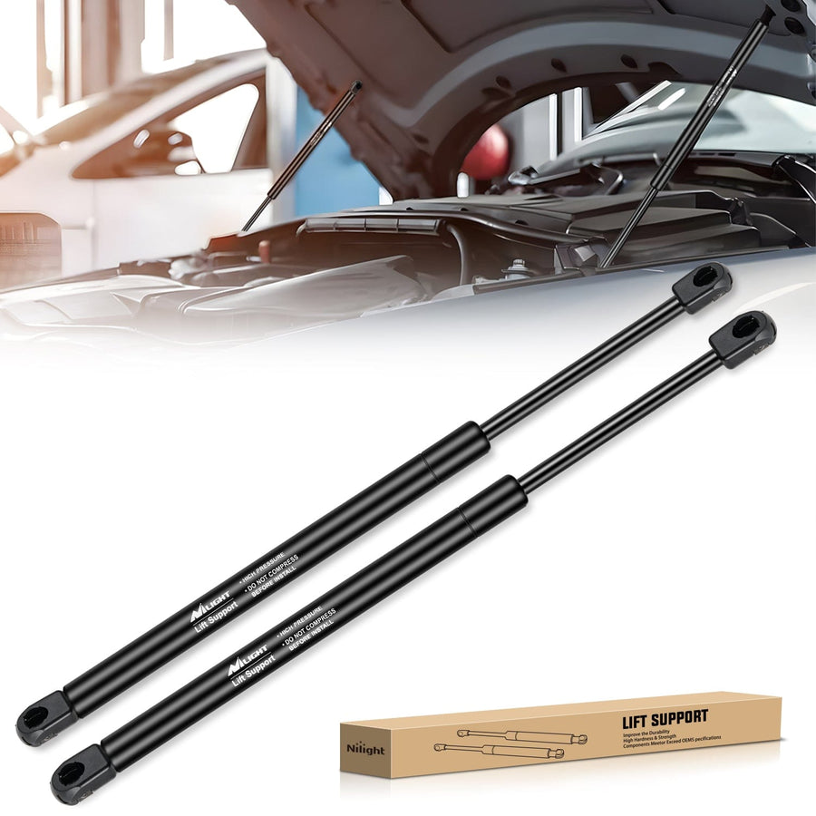 Nilight 2 PCS Lift Support Struts Replacement for Dodge Ram 2500 3500 4500 2010 2011 2012 2013 2014 2015 2016 2017 Front Hood Gas Springs Shock Rods