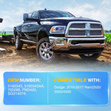 Nilight 2 PCS Lift Support Struts Replacement for Dodge Ram 2500 3500 4500 2010 2011 2012 2013 2014 2015 2016 2017 Front Hood Gas Springs Shock Rods, view 3
