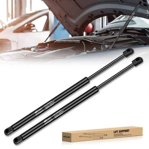 Nilight 2 PCS Lift Support Struts Replacement for Ford F150 1997-2006 F150 Heritage 2004 F250 1995 1996 1997 1998 1999 2000 2001 2002 2003 2004 Expedition 1997 1998 1999 2000 2001 2002 2003 2004 2005 2006 Front Hood Gas Springs Shock Rods