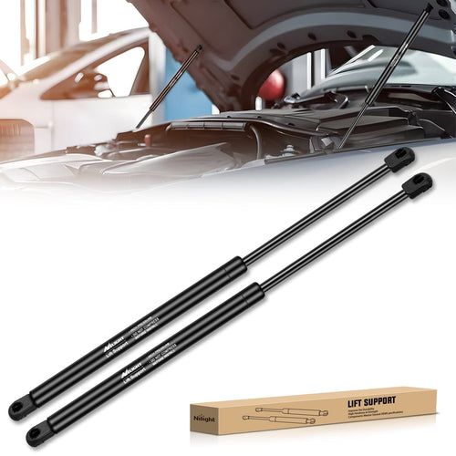 Nilight 2 PCS Lift Support Struts Replacement for Ford F150 2004 2005 2006 2007 2008 Lincoln Mark LT 2008 Front Hood Gas Springs Shock Rods