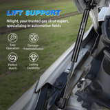 Nilight 2 PCS Lift Support Struts Replacement for Lexus RX350 2010 2011 2012 2013 2014 2015 Lexus RX450h 2010 2011 2012 2013 2014 2015 Front Hood Gas Springs Shock Rods, view 6