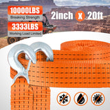 Nilight 2 x 20Inch Heavy Duty Tow Strap with Safety Hooks, view 6