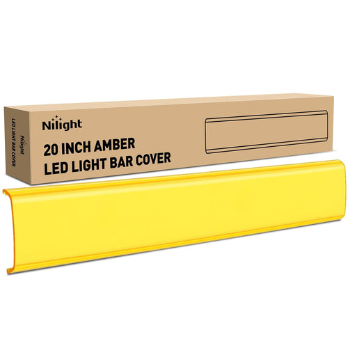 Nilight 20 inch Amber Yellow Light Bar Cover