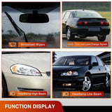 Nilight 2000 2001 2002 2003 2004 2005 Chevrolet Impala V6 3.4L 3.8L Sedan w/Cruise Turn Signal Switch, view 4