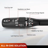 Nilight 2001 2002 2003 2004 2005 2006 Jeep TJ Wrangler Sport Utility Turn Signal Switch, view 3