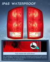 Nilight 2002 2003 2004 2005 2006 Dodge Ram 1500 2003 2004 2005 2006 Dodge Ram 2500 3500 Taillight Assembly Rear Lamp Replacement OE Style w/Bulbs Driver Passenger Side, view 4