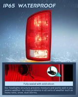Nilight 2002 2003 2004 2005 2006 Dodge Ram 1500 2003 2004 2005 2006 Dodge Ram 2500 3500 Taillight Assembly Rear Lamp Replacement OE Style w/Bulbs Driver Side, view 4
