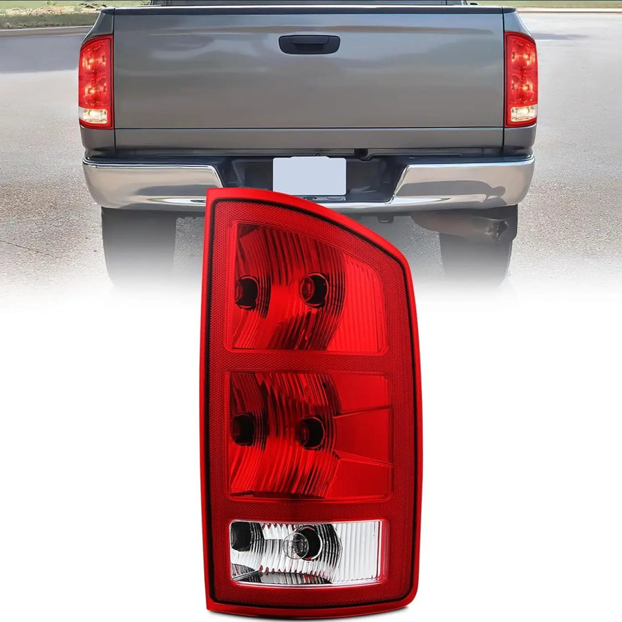 Nilight 2002 2003 2004 2005 2006 Dodge Ram 1500 2003 2004 2005 2006 Dodge Ram 2500 3500 Taillight Assembly Rear Lamp Replacement OE Style w/Bulbs Passenger Side