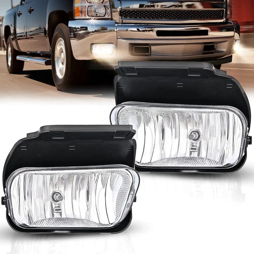 Nilight 2002 2003 2004 2005 2006 2007 Chevy Silverado 1500 2500 3500 2002 2003 2004 2005 2006 Avalanche Fog Light Assembly