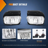 Nilight 2002 2003 2004 2005 2006 2007 Chevy Silverado 1500 2500 3500 2002 2003 2004 2005 2006 Avalanche Fog Light Assembly, view 2