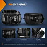 Nilight 2002 2003 2004 2005 2006 2007 Chevy Silverado 1500 2500 3500 2002 2003 2004 2005 2006 Avalanche Fog Light Assembly, view 3