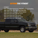 Nilight 2002 2003 2004 2005 2006 2007 Chevy Silverado 1500 2500 3500 2002 2003 2004 2005 2006 Avalanche Fog Light Assembly, view 4
