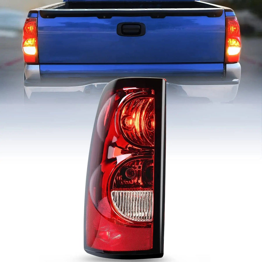 Nilight 2003 2004 2005 2006 Chevy Silverado 1500 1500HD 2500 2500HD 3500 2007 Chevy Silverado 1500 2500 3500 Classic Tail light Assembly Driver Side