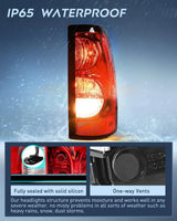 Nilight 2003 2004 2005 2006 Chevy Silverado 1500 1500HD 2500 2500HD 3500 2007 Chevy Silverado 1500 2500 3500 Classic Tail light Assembly Passenger Side, view 4
