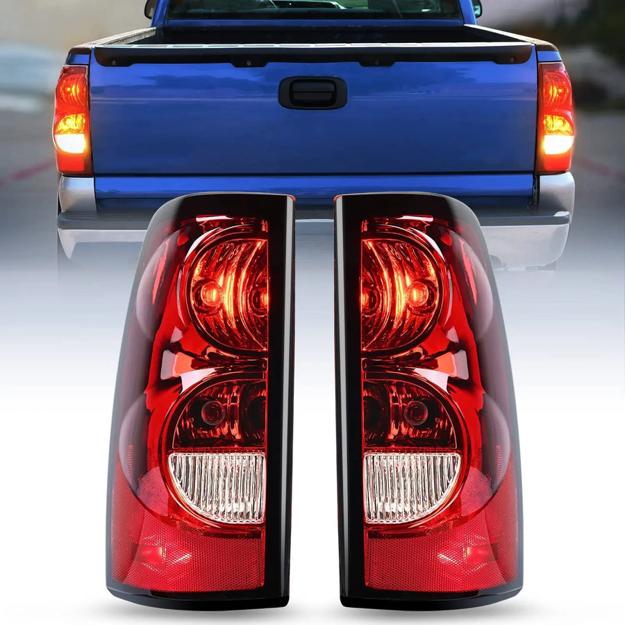 Nilight 2003 2004 2005 2006 Chevy Silverado 1500 1500HD 2500 2500HD 3500 2007 Chevy Silverado 1500 2500 3500 Classic Tail light Assembly