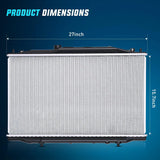 Nilight 2003 2004 2005 2006 2007 Honda Accord 2.4L FWD Radiator, view 4