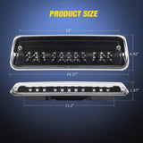 Nilight 2004 2005 2006 2007 2008 Ford F150 Lobo 2007 2008 2009 2010 Ford Explorer Sport Trac Third Brake Light, view 2