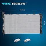 Nilight 2005 2006 2007 Chrysler Town & Country & Chrysler Voyager & Dodge Grand Caravan Radiator, view 4