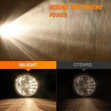 Nilight 2005 2006 2007 Nissan Armada 2004 2005 2006 2007 2008 2009 2010 2011 2012 2013 2014 2015 Titan Fog Light Assembly Smoke Lens 880 Bulbs, view 6
