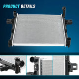 Nilight 2005 2006 2007 2008 2009 2010 Jeep Grand Cherokee 4.7L 3.0L 6.1L 3.7L & 2006 2007 2008 2009 2010 Jeep Commander 3.7L 4.7L Radiator, view 3