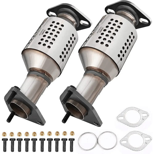 Nilight 2005-2011 Nissan Frontier/2005 2006 2007 2008 2009 2010 2011 2012 Pathfinder/2005-2015 Xterra/2012-2017 NV1500 NV2500 NV3500 Catalytic Converter Front