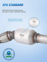 Nilight 2006 2007 2008 2009 2010 2011 Chevy Impala Monte Carlo 3.5L 3.9L Catalytic Converter, view 2