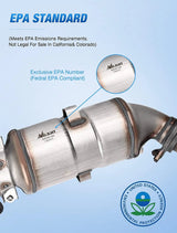 Nilight 2006 2007 2008 2009 2010 2011 Honda Civic 1.8L L4 Catalytic Converter, view 2