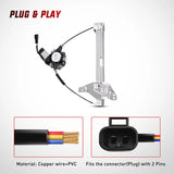 Nilight 2006 2007 2008 2009 2010 2011 2012 2013 Chevrolet Impala 2014 2015 2016 Impala Limited Rear Driver Side Power Window Regulator, view 4