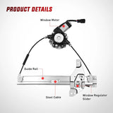Nilight 2006 2007 2008 2009 2010 2011 2012 2013 Chevrolet Impala 2014 2015 2016 Impala Limited Rear Passenger Side Power Window Regulator, view 2