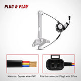 Nilight 2006 2007 2008 2009 2010 2011 2012 2013 Chevrolet Impala 2014 2015 2016 Impala Limited Rear Passenger Side Power Window Regulator, view 5