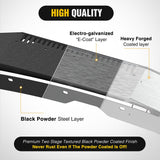 Nilight 2007 2008 2009 2010 2011 2012 2013 2014 2015 2016 2017 2018 Jeep Wrangler JK 2/4 Door Wide Flat Front Fender Flares w/LED Lights Turn Signal Lights DRL, view 3