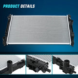 Nilight 2007 2008 2009 2010 2011 2012 Dodge Caliber/Avenger & 2007 2008 2009 2010 2011 2012 Jeep Compass Radiator, view 3