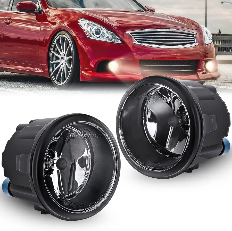 Nilight 2007-2012 Versa 2009 2010 2011 2012 2013 2014 Cube Murano 2011 2012 2013 2014 Juke 2006-2013 Infiniti EX35 FX45 FX35 FX50 2010-2013 Infiniti G37 G25 2011 2012 2013 M37 M56 Fog Lights Assembly