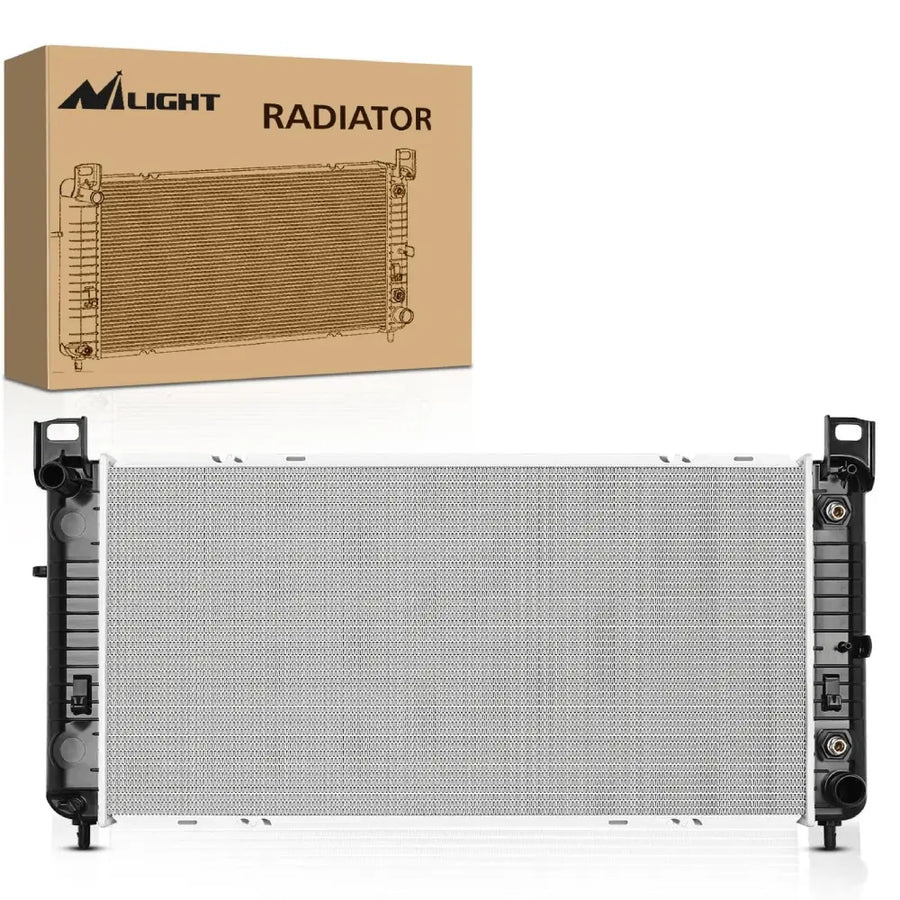 Nilight 2007 2008 2009 2010 2011 2012 2013 Chevrolet Silverado 2002 2003 2004 2005 2006 Avalanche 1500 2000 2001 2002 2003 2004 2005 2006 2007 2008 2009 2010 2011 2012 2013 2014 Tahoe 2001-2011 Sierra 2000-2014 Suburban Radiator Without Engine Oil Cooler