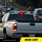 Nilight 2007 2008 2009 2010 2011 2012 2013 Chevy Silverado GMC Sierra 1500 2500 3500HD Third Brake Light, view 4