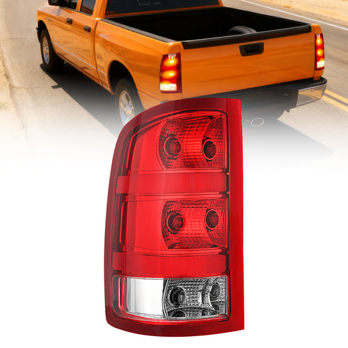 Nilight 2007 2008 2009 2010 2011 2012 2013 GMC Sierra 1500 2500HD 3500HD Tail light Assembly Rear Lamp Replacement OE Style Driver Side