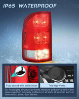 Nilight 2007 2008 2009 2010 2011 2012 2013 GMC Sierra 1500 2500HD 3500HD Tail light Assembly Rear Lamp Replacement OE Style Driver Side, view 4